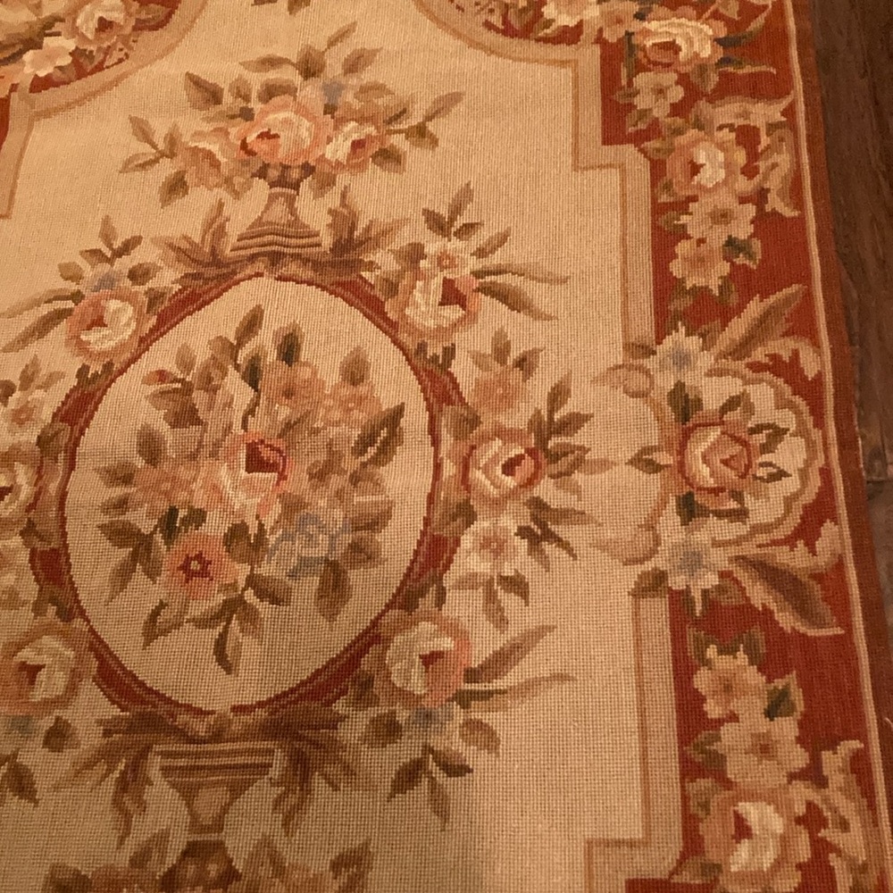 Floral Patterned Area Rug - Picture 4 of 6